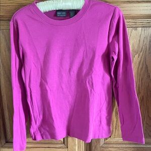 Chico's Magenta Long Sleeve Tee